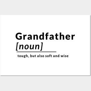 Definition Grandfathers Fathers Noun Soft and Wise Posters and Art